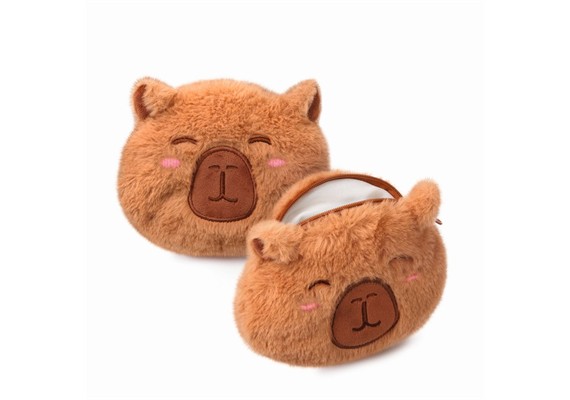 Trendhaus Plüsch-Geldbeutel Capybara 1 Stück