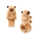 Trendhaus Plüsch Snap-Armband Capybara