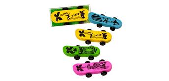 Trendhaus Radierer Skateboard, 4-fach assortiert