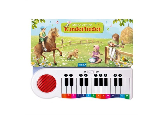 Trötsch 20056 Klavierbuch "Meine ersten Kinderlieder" (Soundbuch/Liederbuch)