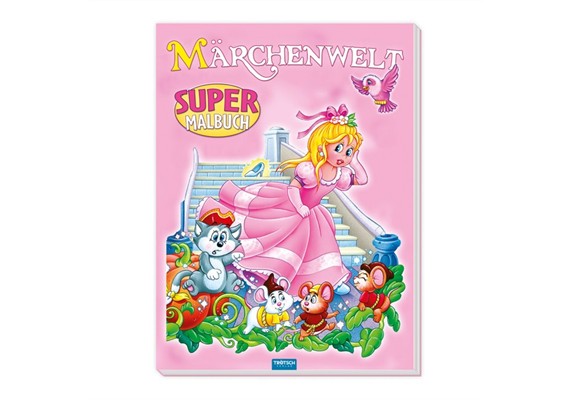 Trötsch 20105 Supermalbuch "Märchen"
