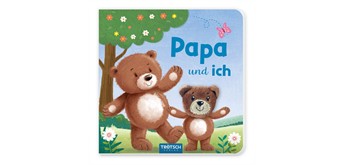 Trötsch 20154 Fingerpuppenbuch "Papa und ich"