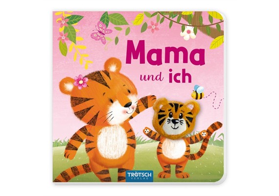Trötsch 20155 Fingerpuppenbuch "Mama und ich"