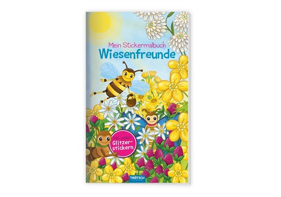 Trötsch 20294 Stickermalbuch "Wiesenfreunde"