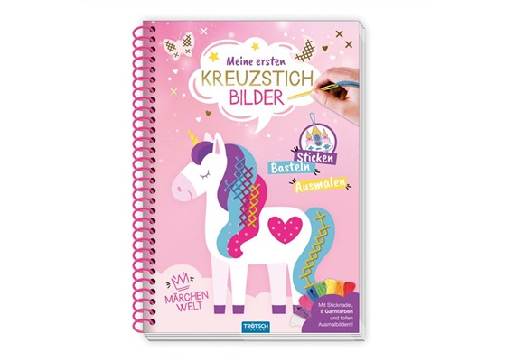 Trötsch 20351 Meine ersten Kreuzstichbilder Märchenwelt
