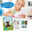 Trötsch 20355 Der kleine Maulwurf Spiel-und Malbuch | Bild 3