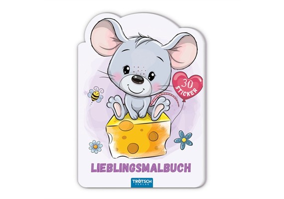 Trötsch 20472 Lieblingsmalbuch "Mäuschen"