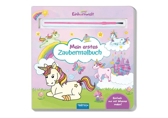 Trötsch 20486 Mein erstes Zaubermalbuch "Einhornwelt"