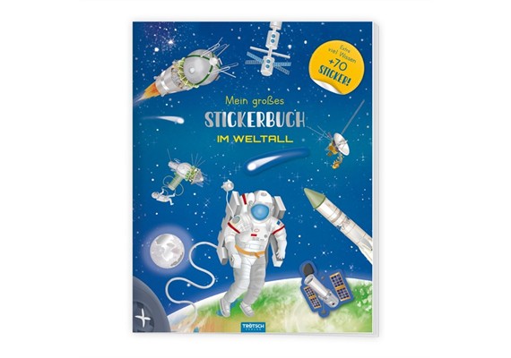 Trötsch 20578 grosses Stickerbuch - Im Weltall