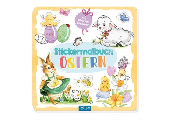 Trötsch 20593 Stickermalbuch Ostern