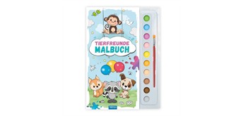 Trötsch 20606 Malbuch Tuschkasten Tierfreunde