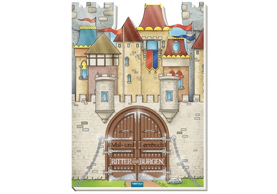 Trötsch 52298 Mal- und Lernbuch "Ritter"