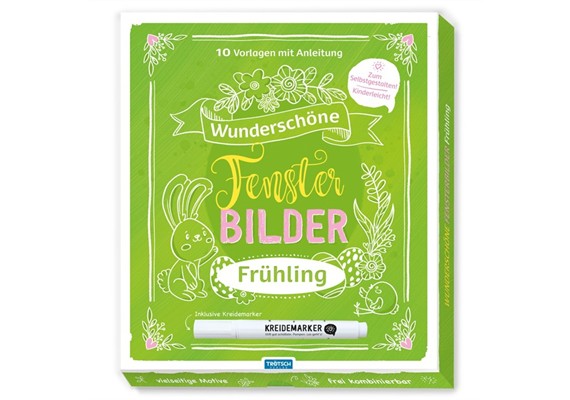 Trötsch 52329N Fensterbilder-Ostermalbuch