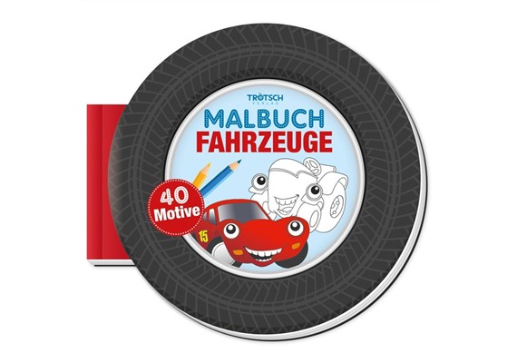 Trötsch 52334 Malbuch "Fahrzeuge"
