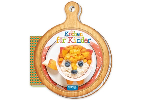 Trötsch 52354 Rezeptbuch Brettchen "Kochen für Kinder"