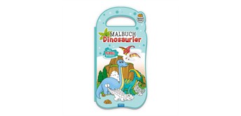 Trötsch 52812 Malbuch Rubbelsticker "Dino"