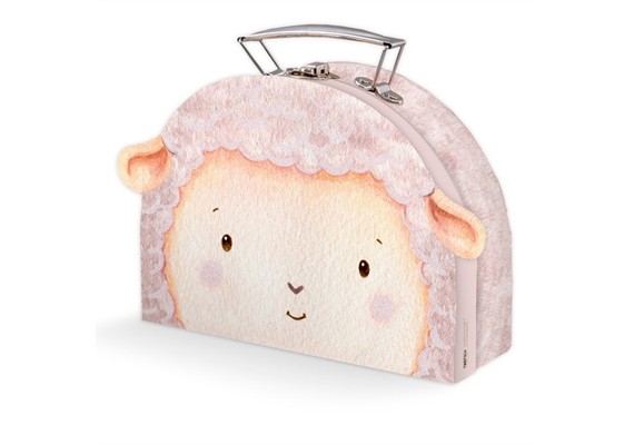 Trötsch 80115N Koffer "Schäfchen" formgestanzt