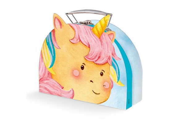 Trötsch 80117N Koffer "Einhorn" formgestanzt