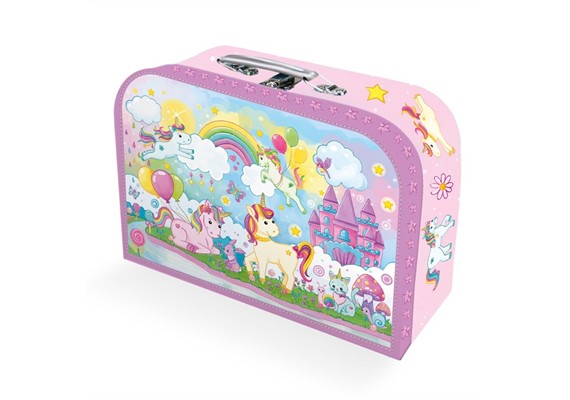 Trötsch 80769N Kinderkoffer gross "Einhornwelt"