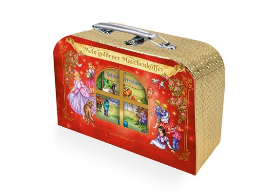 Trötsch 81132N Märchenkoffer mit Mini-Büchern