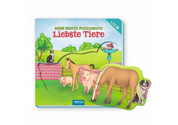 Trötsch - Mein erstes Puzzlebuch Liebste Tiere