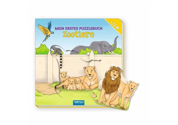 Trötsch - Mein erstes Puzzlebuch Zootiere
