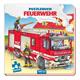 Trötsch - Puzzlebuch Feuerwehr mit 4 Puzzles