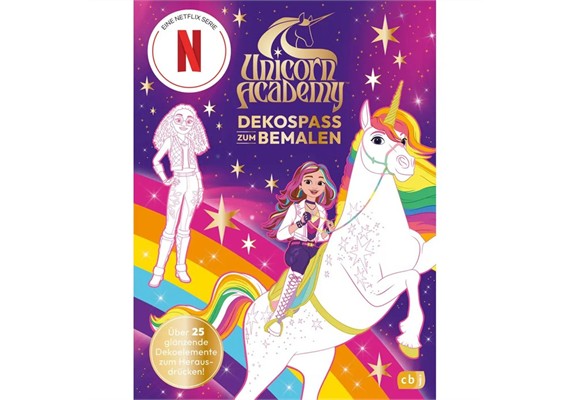 Unicorn Academy – Dekospass zum Bemalen