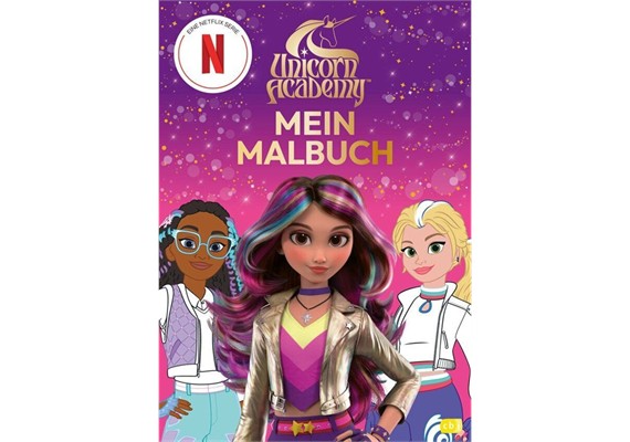 Unicorn Academy – Mein Malbuch