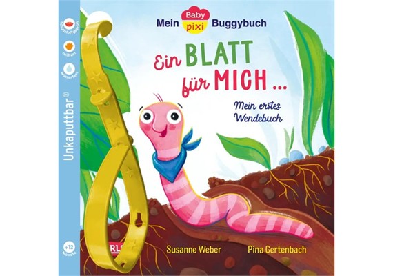 Unkaputtbar Baby Pixi Buggybuch Ein Blatt für mich