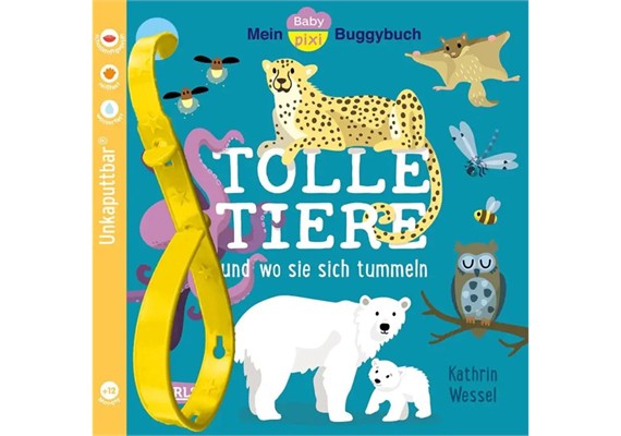 Unkaputtbar Baby Pixi Buggybuch Tolle Tiere