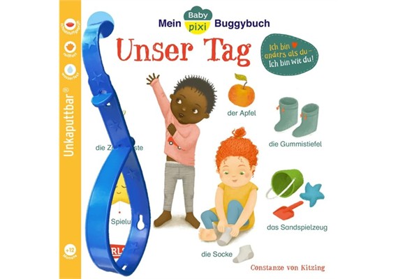 Unkaputtbar Baby Pixi Buggybuch Unser Tag