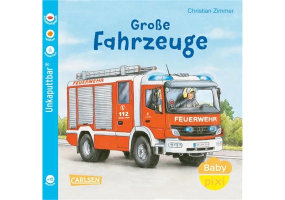 Unkaputtbar Baby Pixi Grosse Fahrzeuge