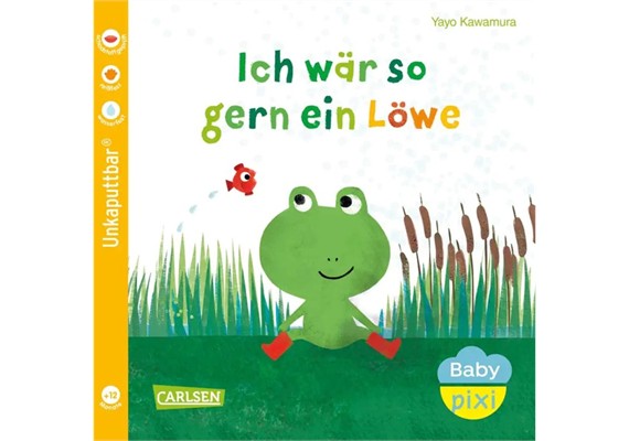 Unkaputtbar Baby Pixi Ich wär so gern ein Löwe