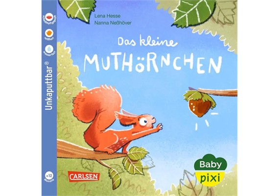 Unkaputtbar Baby Pixi Kleines Muthörnchen