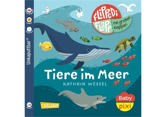Unkaputtbar Baby Pixi Tiere im Meer