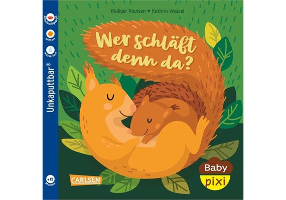 Unkaputtbar Baby Pixi Wer schläft denn da
