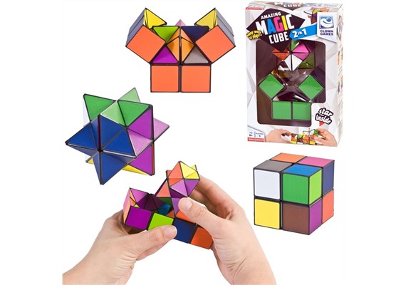 Van der Meulen 2000045 Clown Magic Cube 2-in-1