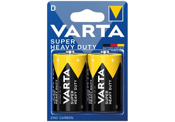 Varta Batterie Super Heavy Duty D 2-er Pack