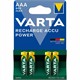 Varta Batterien RECHARGE ACCU Power AAA 800mAh 4 Stück