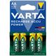 Varta Batterien RECHARGE Akku Power AA 2400 mAh