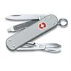 Victorinox - Classic Alox, 58 mm, silber gerippt