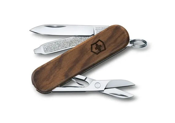 Victorinox - Classic SD 58 mm Wood, braun