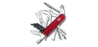 Victorinox - Cyber Tool M, 91 mm, rot transparent