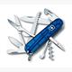 Victorinox - Huntsman, 91 mm, blau transparent