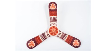 Wallaby bedruckter Boomerang für Kinder - Fidji