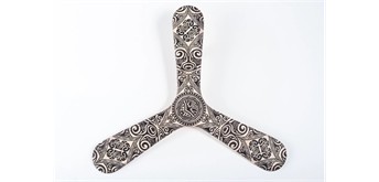 Wallaby bedruckter Boomerang für Kinder - Samoa