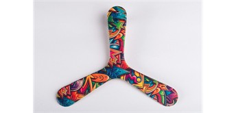 Wallaby bedruckter Boomerang für Kinder - Urban