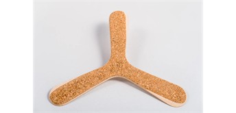 Wallaby Boomerang für Kinder - Kork