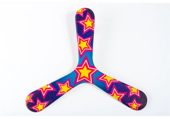 Wallaby Boomerang für Kinder - Stars